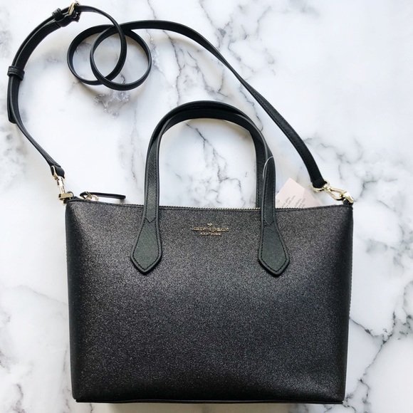 BUNDLE👜👛Kate Spade Glitter Satchel&Wallet NWT - Picture 5 of 8